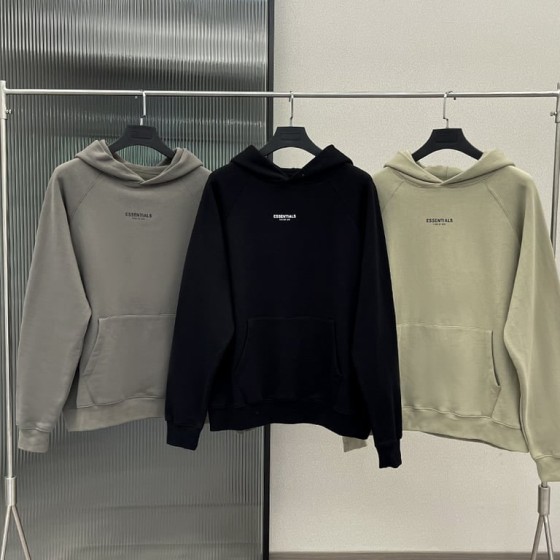 Fear of God Essentials Core Logo Pullover Hoodie
